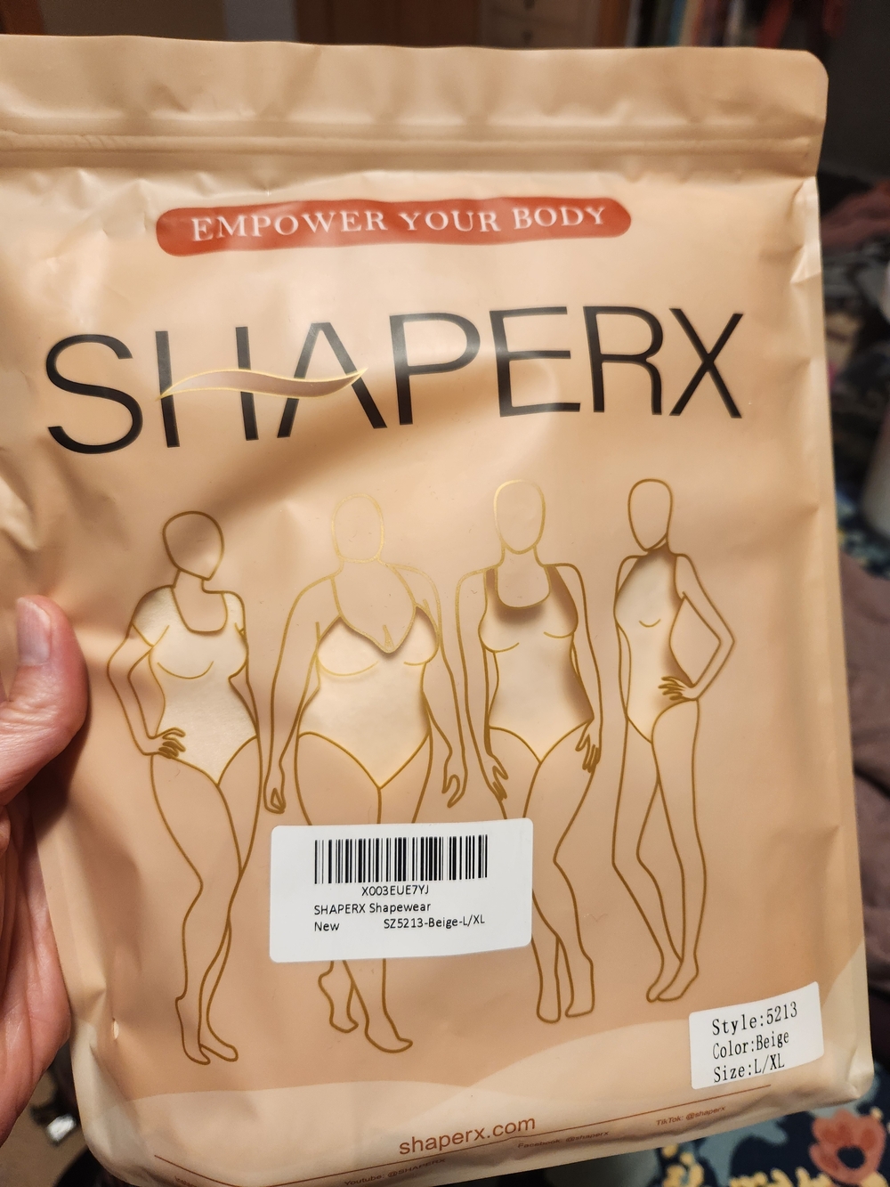 Beige Shapewear Bodysuit – Women Intimates